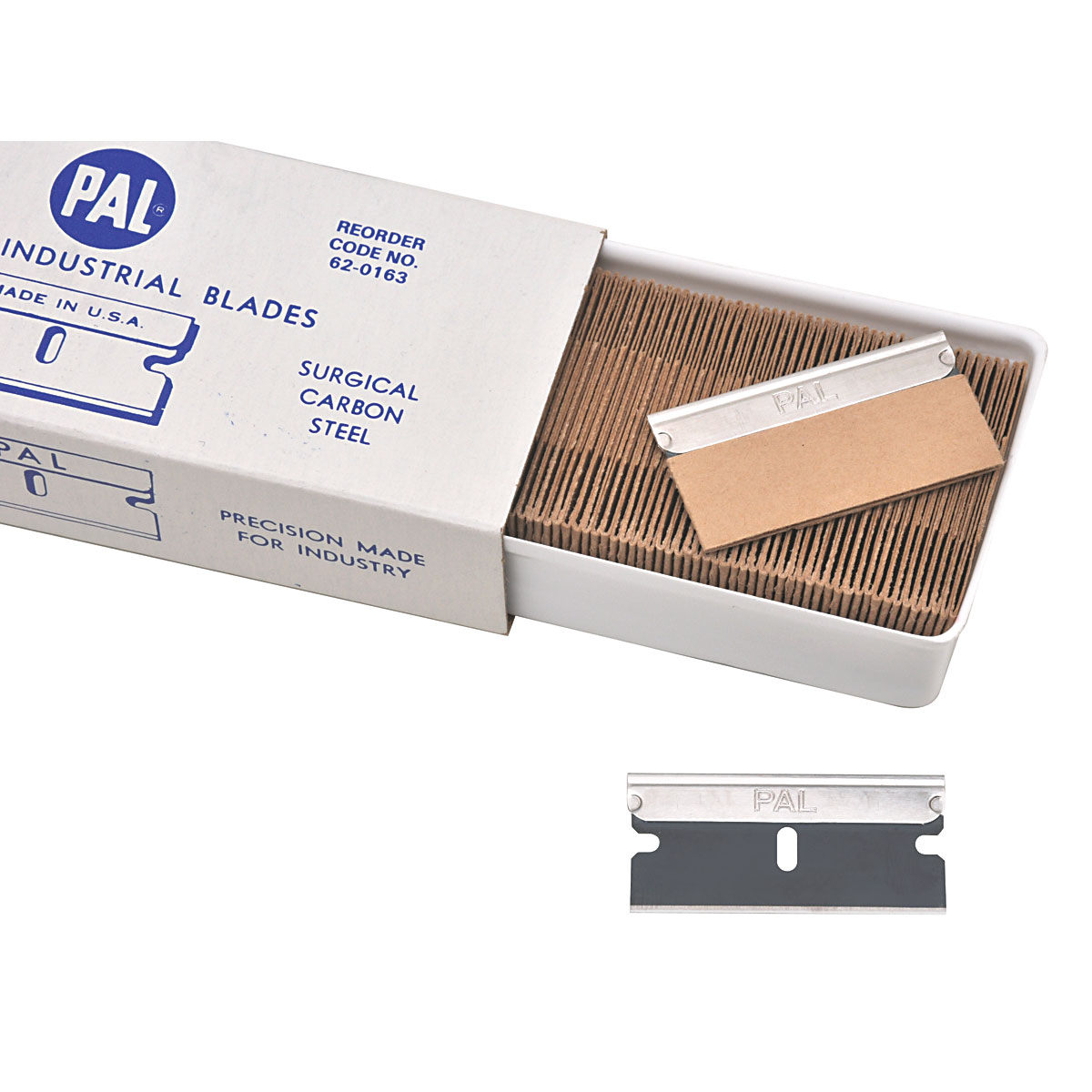 Single Edge, Blue Carbon Steel, PAL Blades