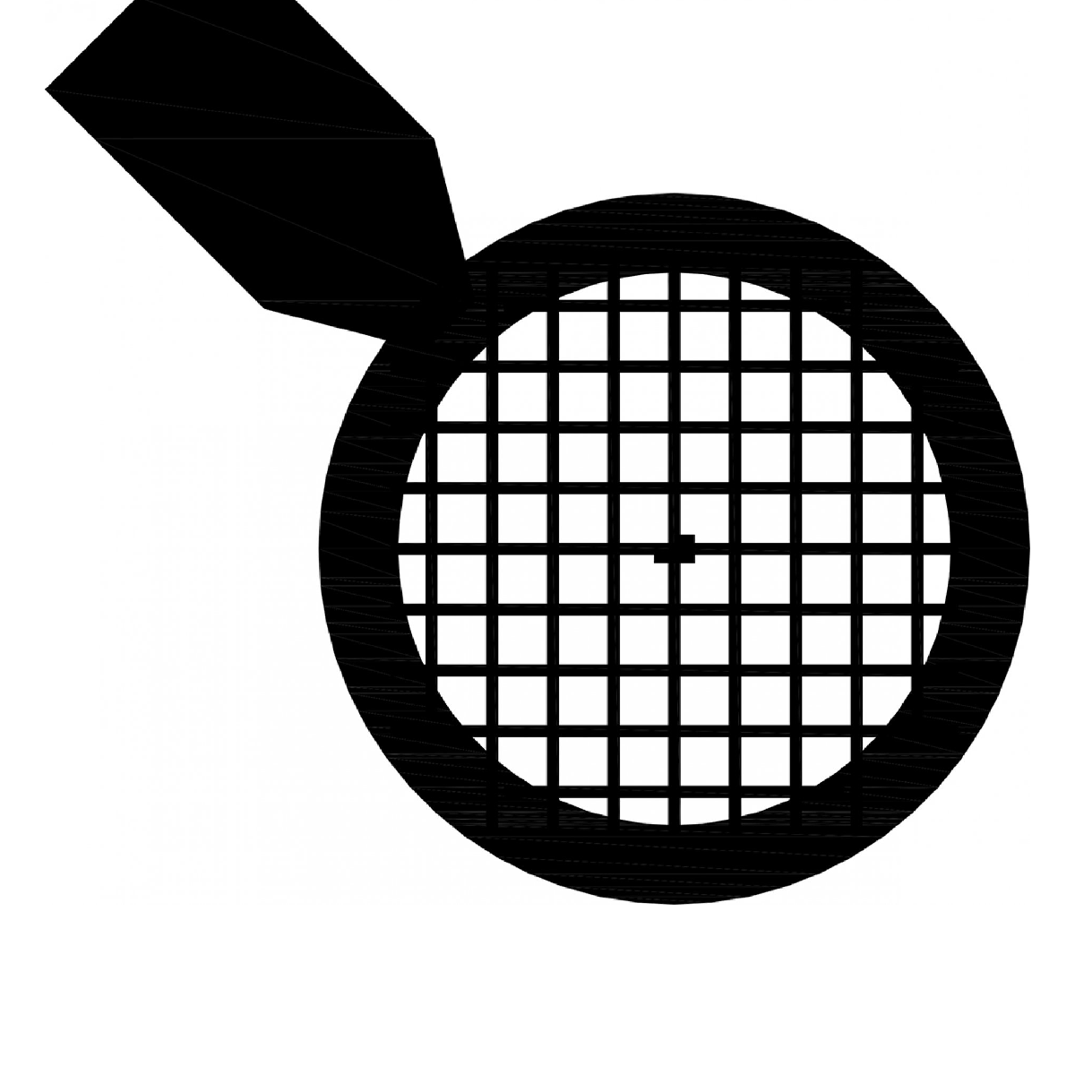 Square Pattern, 100 Mesh, Tabbed TEM Support Grids