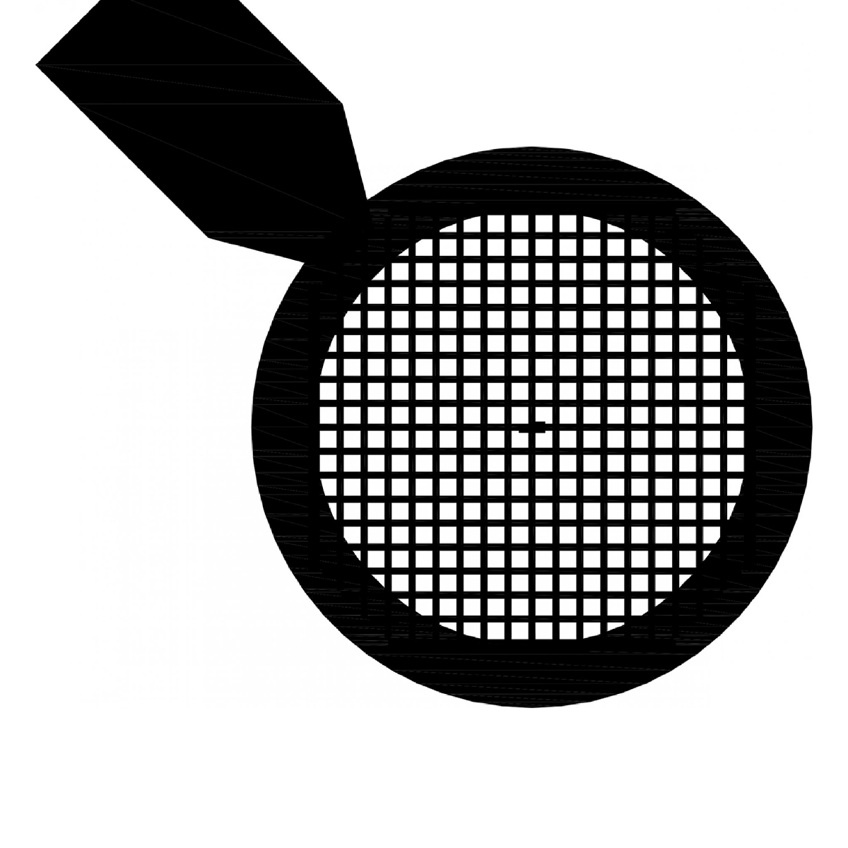 Square Pattern, 200 Mesh, Tabbed TEM Support Grids