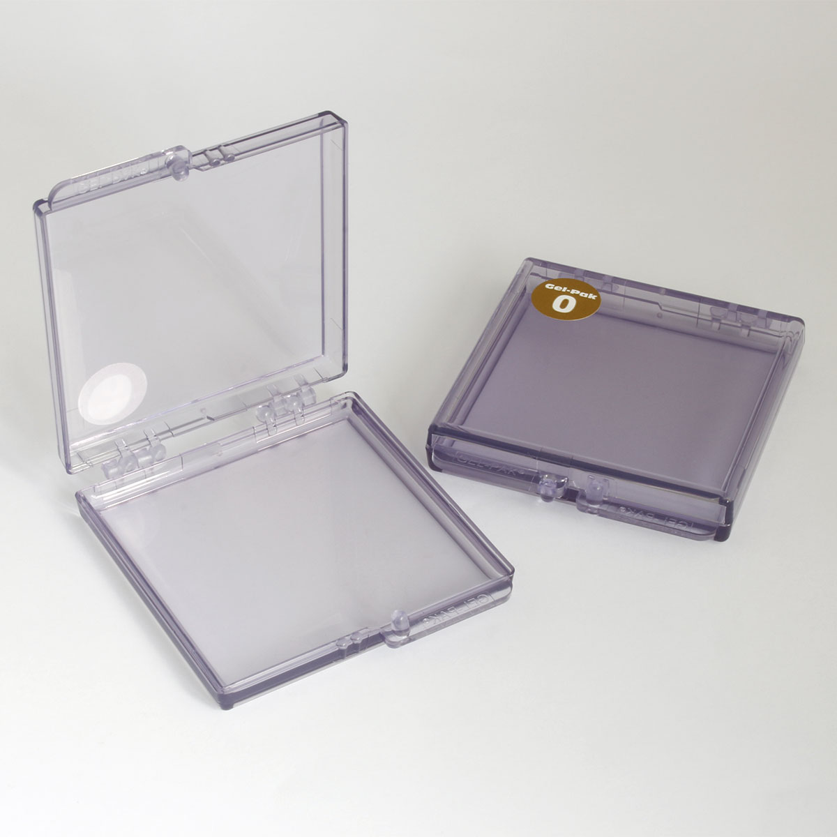 Gel-Pak Boxes, Clear, Anti-Static, AD Series