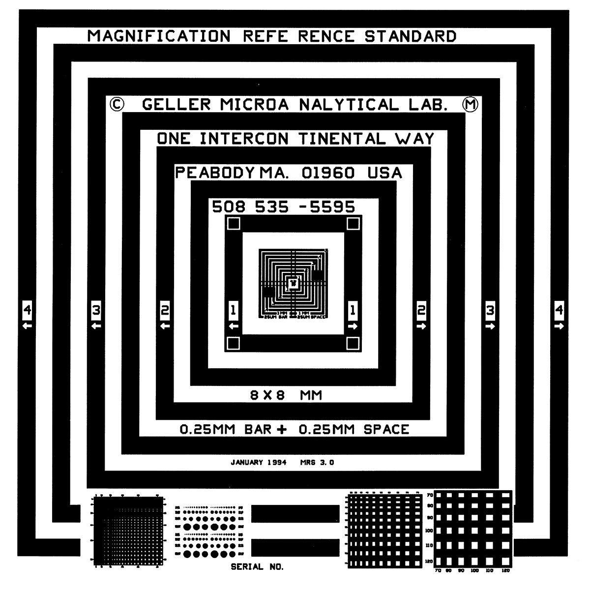 MRS-3 EM reference standard